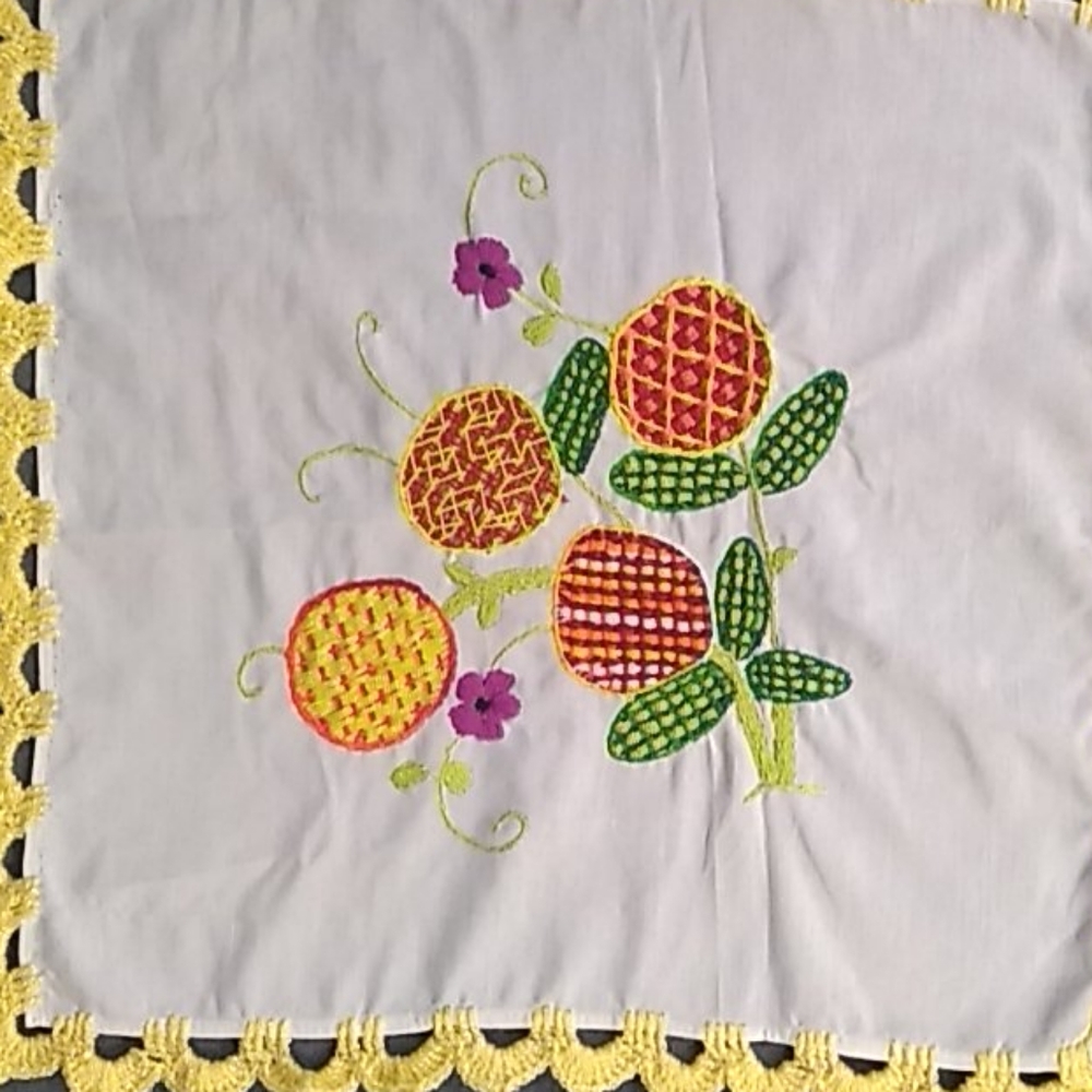 Authentic Hand embroidered towel.